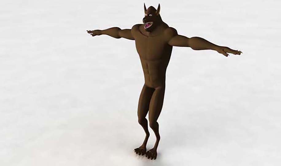 3D Werewolf